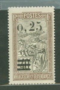 Madagascar (British Consular & Inland Mail) #133/A9 Mint (NH) Single