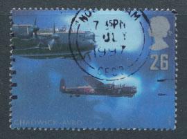 Great Britain SG 1985  Used  - British Aircraft Designers 