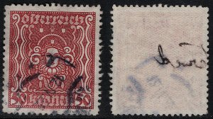 Austria - 1922 - Scott #290a - used - perf 11 1/2