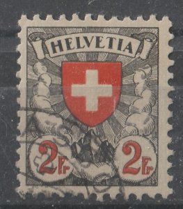 Switzerland 1933 Swiss shield 2F (1/4) USED