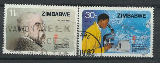 Zimbabwe SG 620 -  SG 621 set of 2 Used 