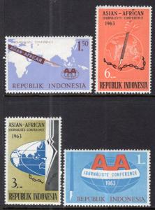 Indonesia 593-596 MNH VF