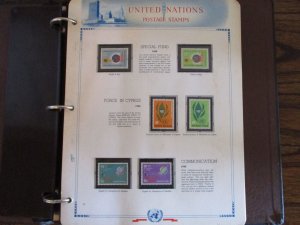 UN Collection White Ace Album - WDWPhilatelic (A1)