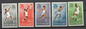 Suriname - 1960 Olympic Games Sc# B75/B79 - MH (7189) 