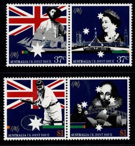 Australia 1988 Joint Issue with the UK  Set of 4 MNH - -