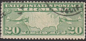 # C9 USED MAP AND TWO MAIL PLANES