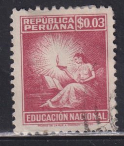Peru RA35 Education 1952
