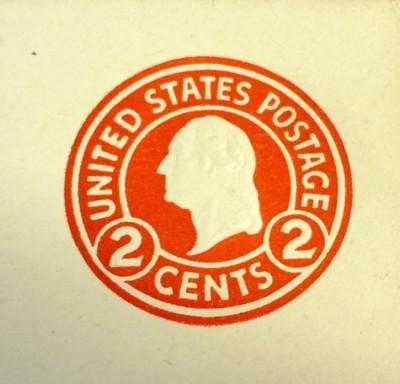 U429, 2c U.S. Postage Envelopes Die 7