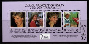 FALKLAND ISLANDS SGMS803 1998 PRINCESS DIANA MNH