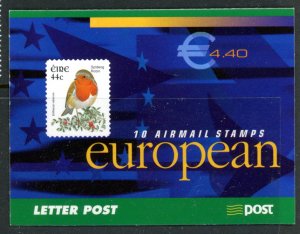 Ireland 13971 complete booklet bird MNH mint       (Inv 001202.)