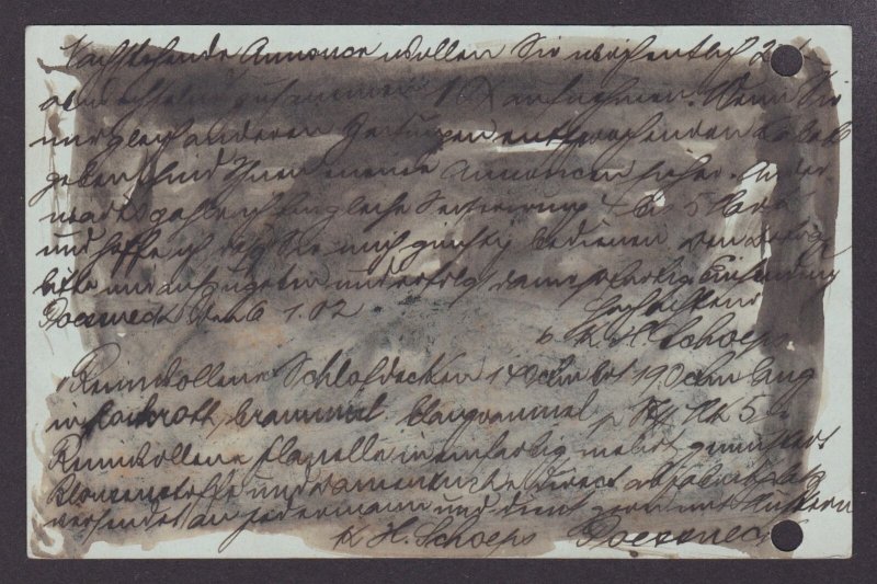 GERMANY, Pre-stamped postcard Mi #P44, Used