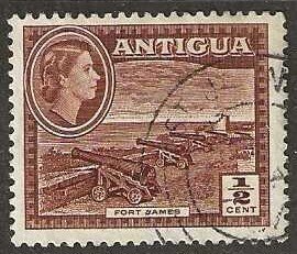 Antigua 107, used, 1956 wmk. 4. (a505)