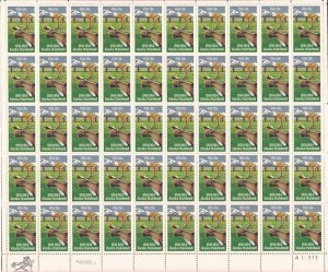 US Stamp - 1984 Alaska Statehood - 50 Stamp Sheet - Scott #2066