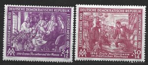 COLLECTION LOT  6161 GERMANY DDR #B15-6 MH 1950 CV+$16