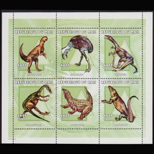 MALI 2000 - Scott# 1092 S/S Prehist.Animals NH