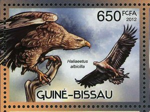 Birds of Prey Stamp Falco Peregrinus Haliaeetus Pelagicus S/S MNH #6077-6080