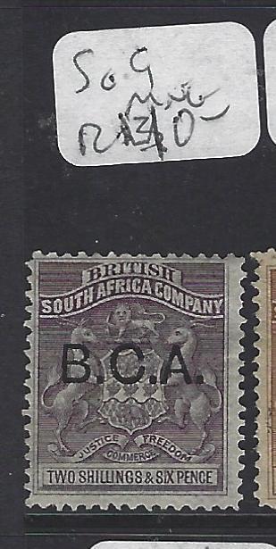 BRITISH CENTRAL AFRICA  (P2909B)  ARMS    2/6  SG 9      MNG