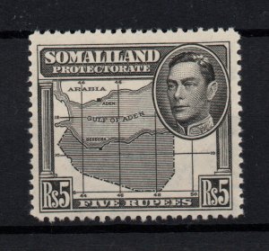 British Somaliland 1938 5R  unmounted mint SG104 WS36046