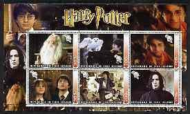 IVORY COAST - 2003 - Harry Potter #3 - Perf 6v Sheet - MNH -Private Issue