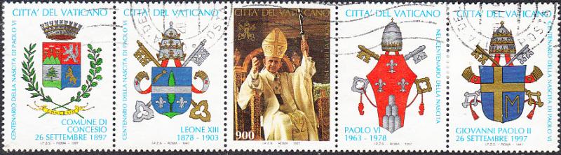 Vatican #1050 Used w/Labels