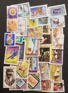 MONGOLIA Used Postage Stamp Lot z6503