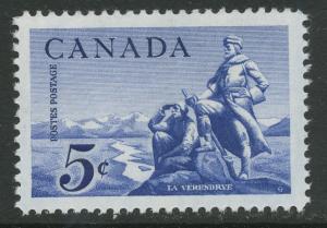 Canada #378 mint, La Verendrye