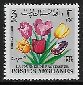 Afghanistan # 671G - Teachers Day - Tulips - MNH.....{BLW22}