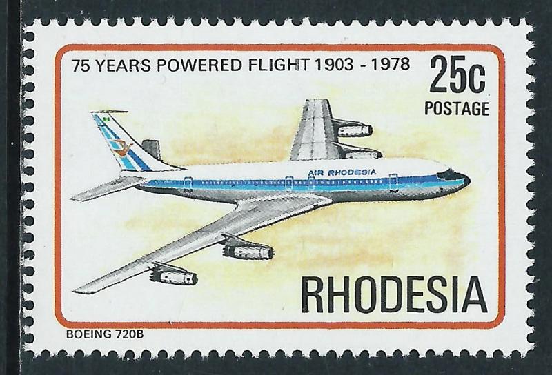 Rhodesia, Sc #413, 25c MNH