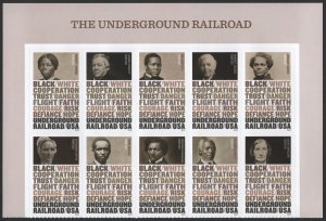 SC#5834-5843 (Forever) The Underground Railroad Header Block of Ten (2024) SA