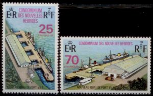 New Hebrides 1973 SC# 194-5 MLH E48