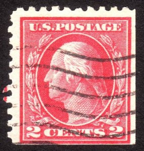 1914, US 2c, Washington, Used, Sc 425