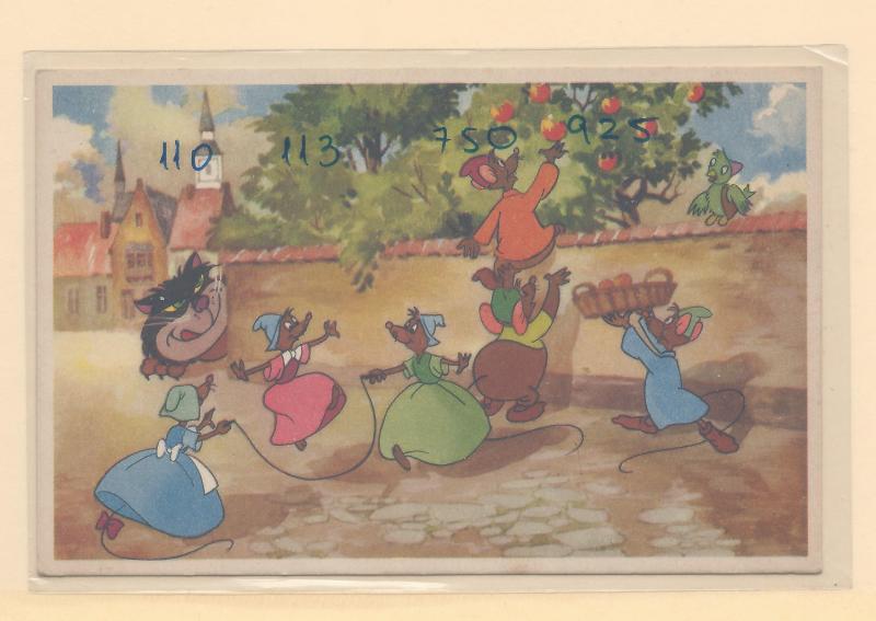 disney postcard