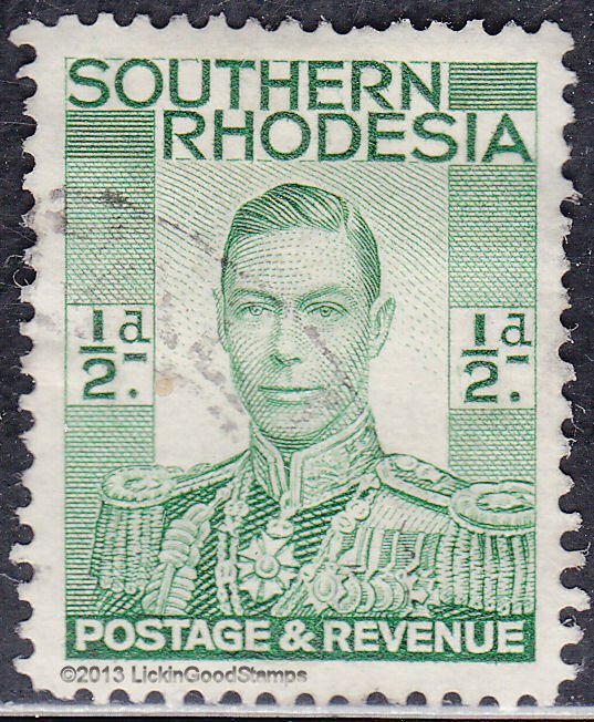 Southern Rhodesia 42 King George VI 1937