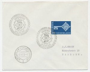Cover / Postmark Netherlands 1968 European Ophthalmic Congress