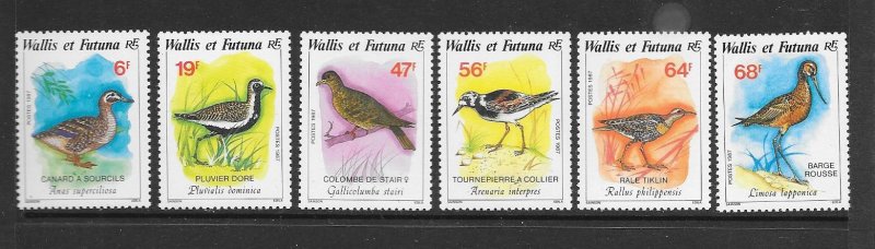 BIRDS - WALLIS and FUTUNA #363-8   MNH