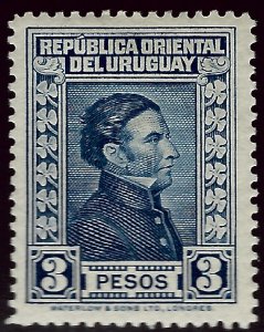 Uruguay Scott #378 Mint VF hr....Fill a key spot!