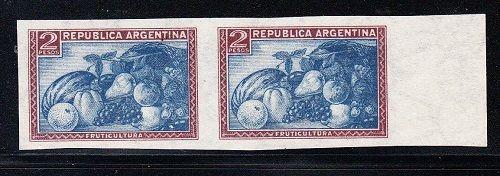 Argentina Scott 499 Mint NH imperf pair