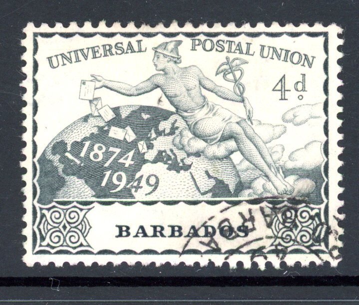 Barbados 214 U 1949 UPU