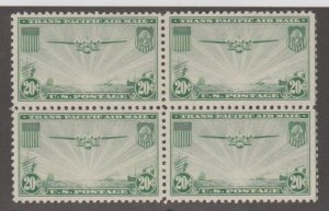 U.S. Scott #C22 Airmail Stamp - Mint NH Block of 4