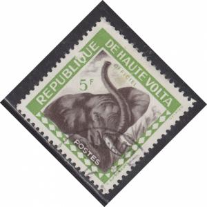 Burkina Faso O2 Elephant 1963