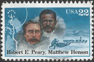 # 2223 USED ROBERT E. PEARY & MATHEW HENSON