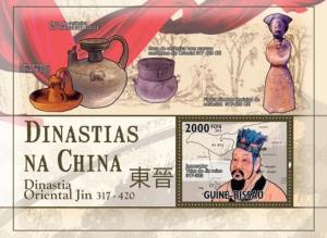 GUINE BISSAU 2010 SHEET CHINESE DYNASTIES CHINOISES DINASTIAS DE CHINA