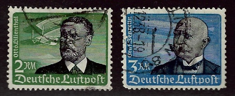 Germany SC C55-C56 Used F-VF SCV$55.00...!!