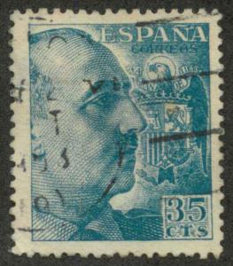 Spain 696 Used VF