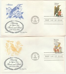 Scott# 1953-2002 50 First Day Covers Artmaster