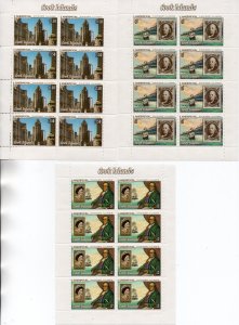 Cook Islands 910-912 MNH .. sheetlets