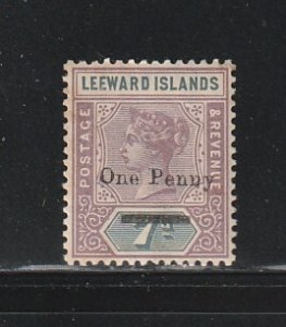 Leeward Islands 19 MH Surcharge