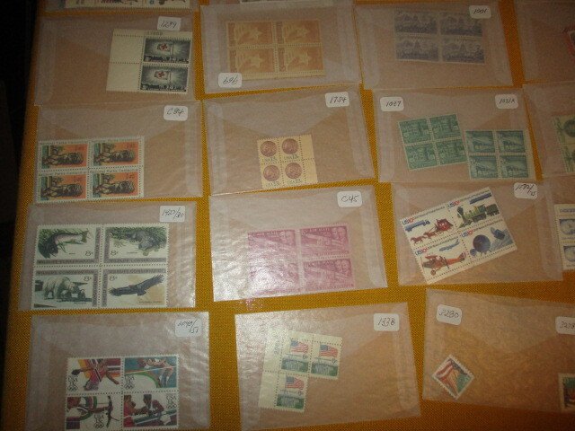 US COLLECTION IN PACKETS, ALL MINT MOSTLY MNH