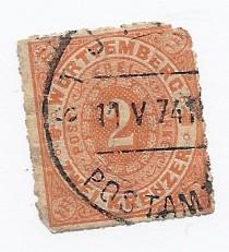 Wurttemberg #48 -faulty (U) CV$140.00