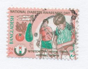 Bangladesh 1995 Scott 484 used - Diabetes Awareness Day 